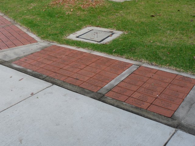 Sans Souci Public School 125 year anniversary pavers in 2010